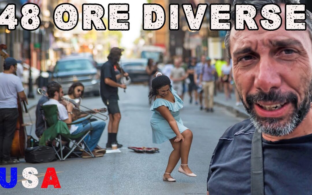 USA, Louisiana, New Orleans, visto da Stepsover