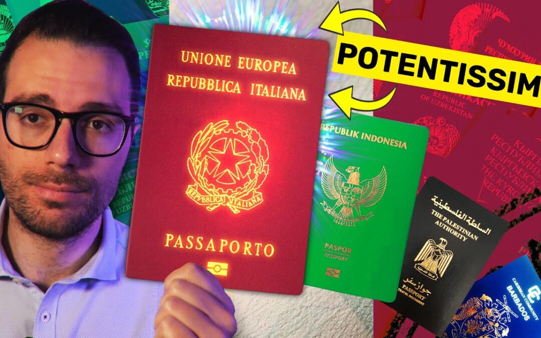 PASSAPORTO ITALIANO, SIAMO TRA I PRIMI AL MONDO