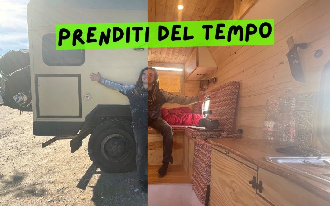Van Iveco militare 4×4 camperizzato.