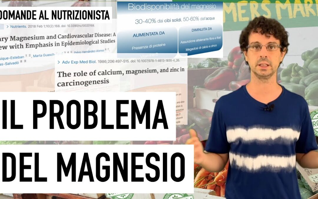 Magnesio, in quali alimenti è possibile trovarlo in grande quantità?