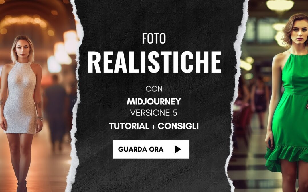 Midjourney v5, Foto realistiche, Tutorial di Prompt di Francesco Mora