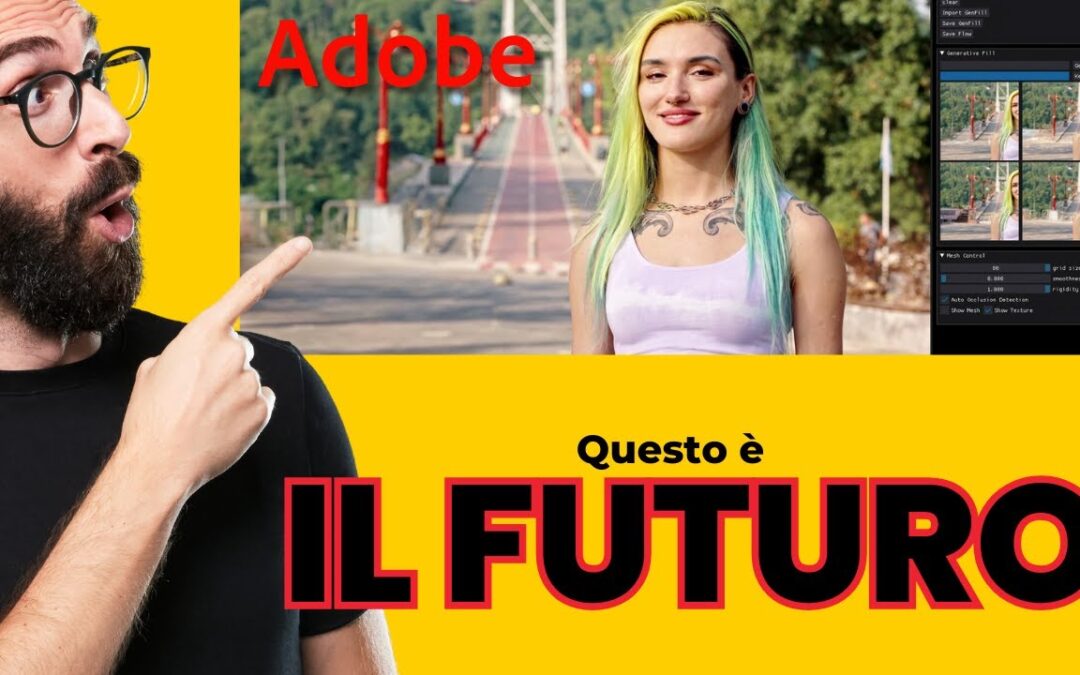 Adobe implementa AI nei suoi programmi.