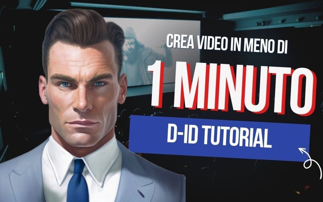 AI piattaforma di generazione video: D-ID.