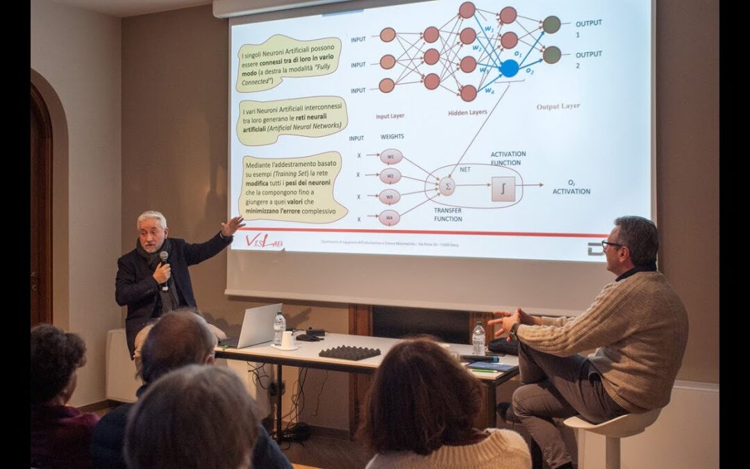Alessandro Mecocci, professore di “Visione artificiale” in questo video ci spiega come funziona una intelligenza artificiale.