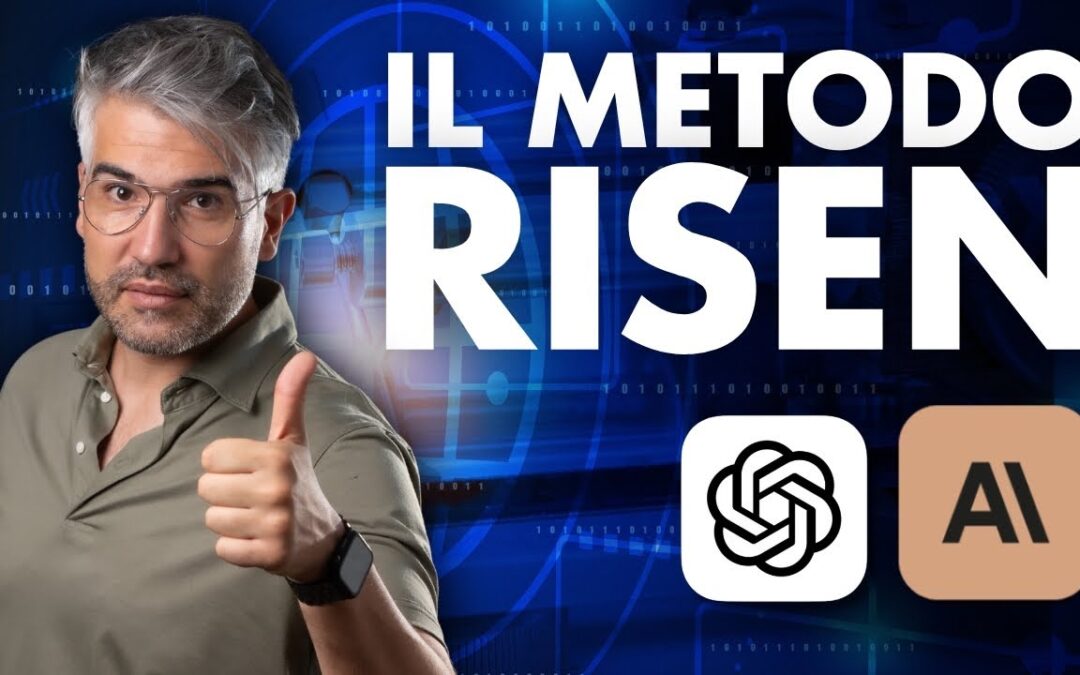RISEN si propone come il Framework per PROMPT efficaci per ChatGPT