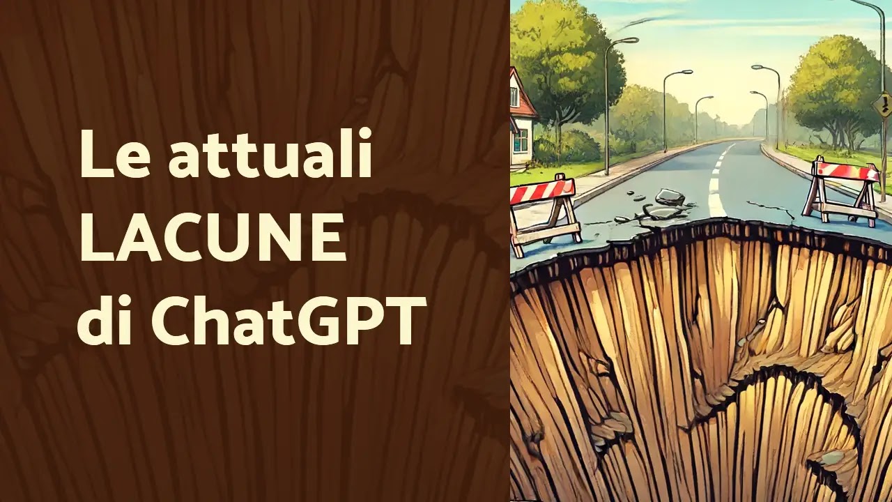 Alcune attuali importanti LACUNE di ChatGPT4o