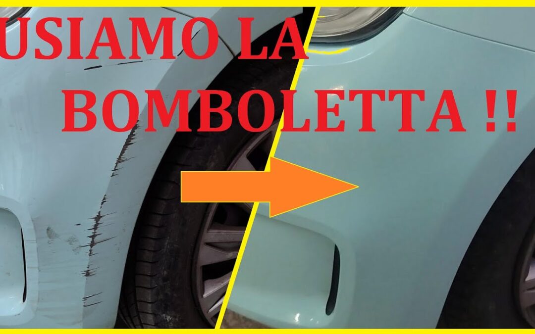 Come ritoccare piccoli danni a bomboletta.