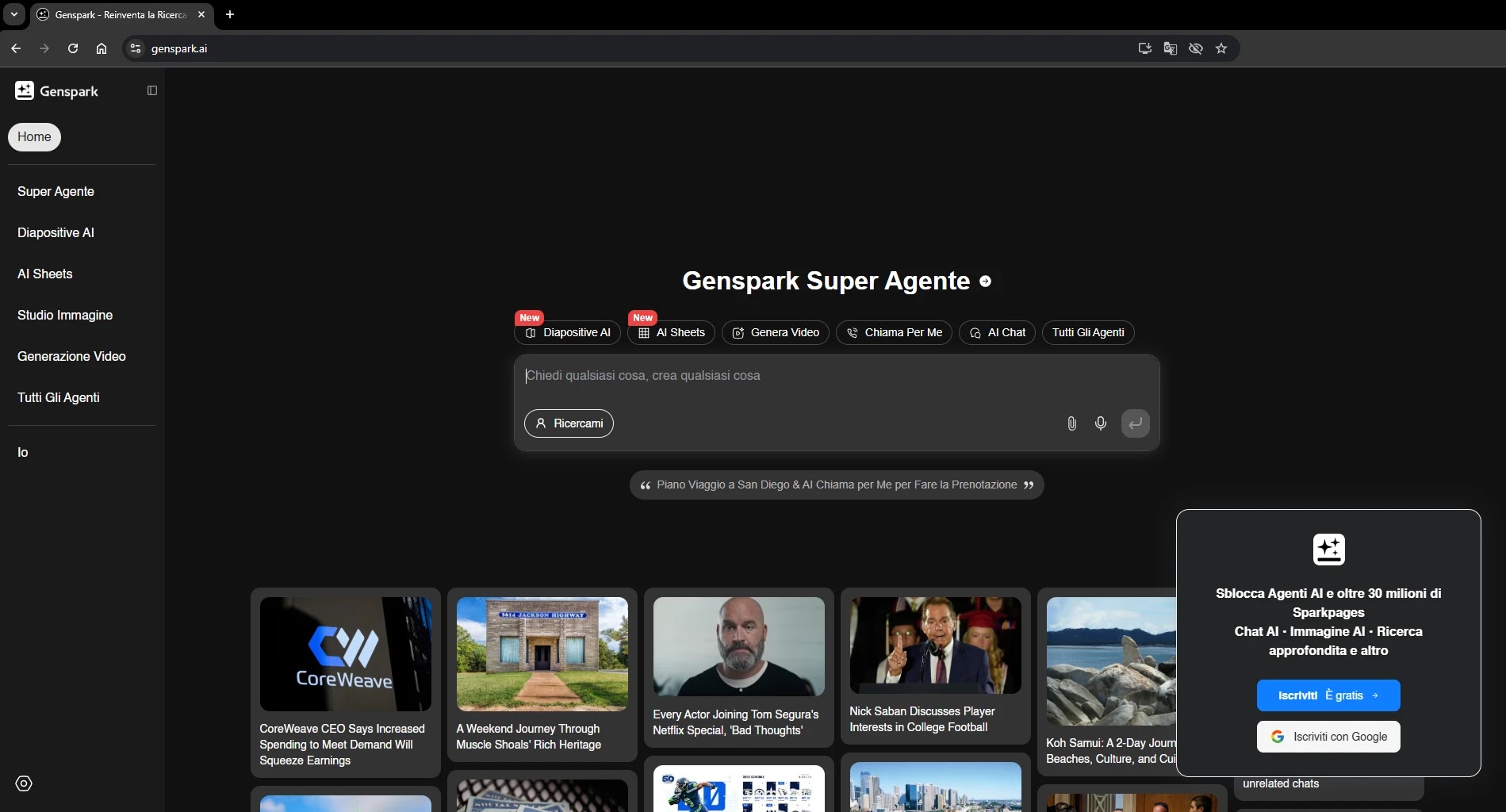 Agente Ai Generalista: GenSpark AI.